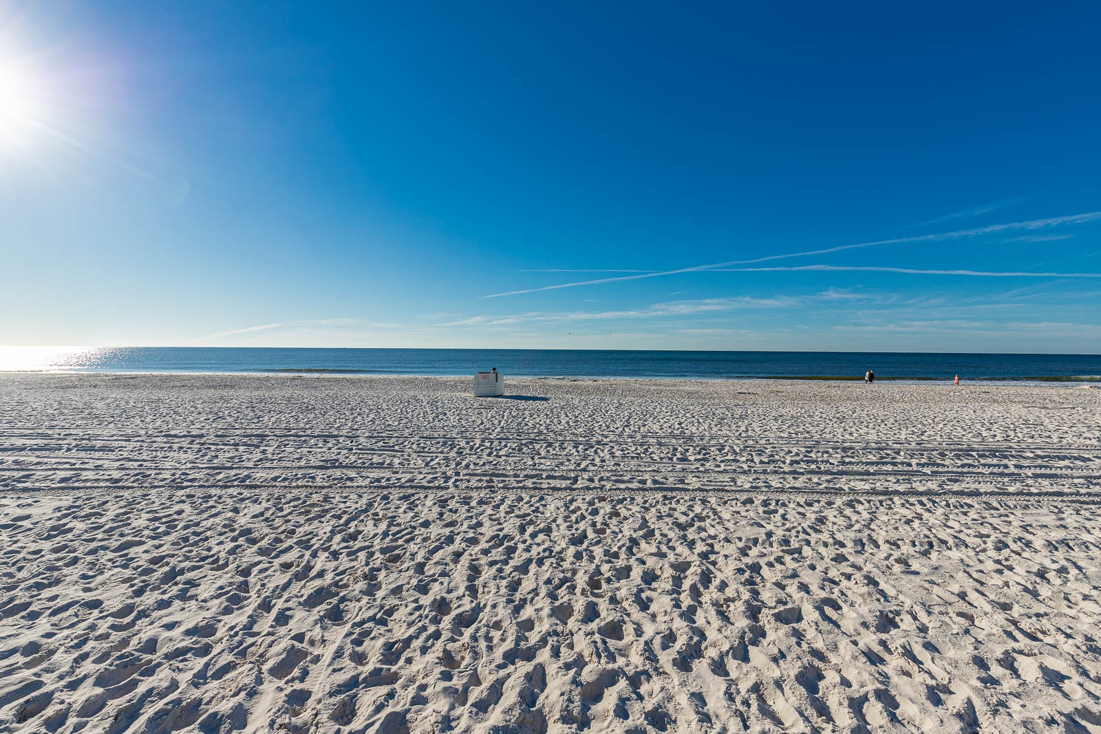 Beach in front of Island Winds East condos in Gulf Shores Alabama