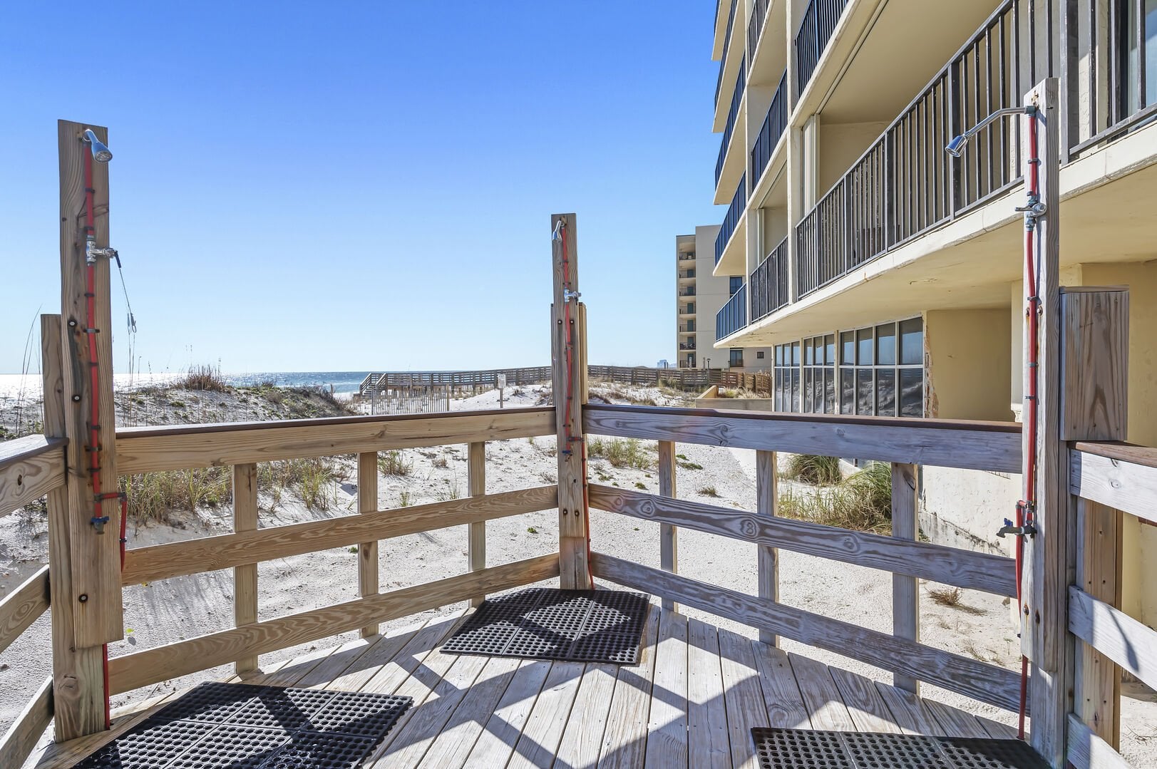 Beach access at Lei Lani in Orange Beach, Alabama