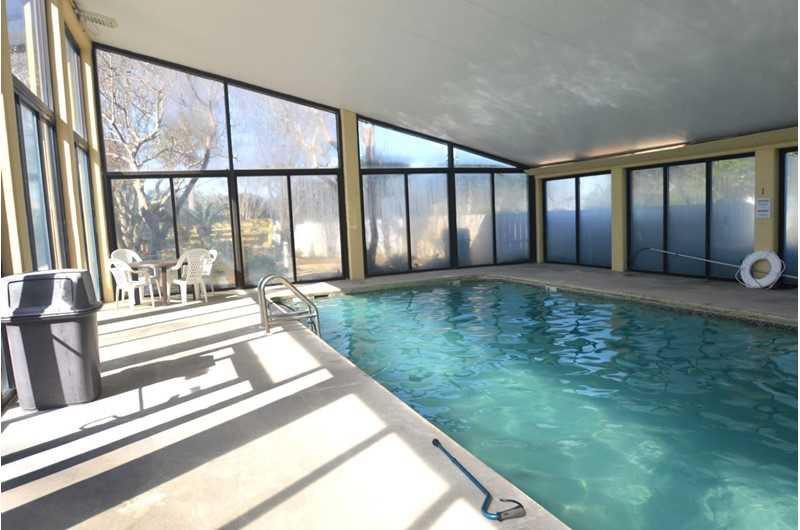 Indoor heated pool at Seaside Beach & Racquet Club in Orange Beach, Alabama