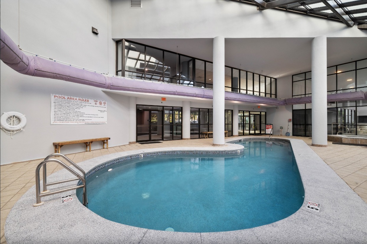 Indoor pool at Lighthouse on the Bay in Orange Beach, Alabama