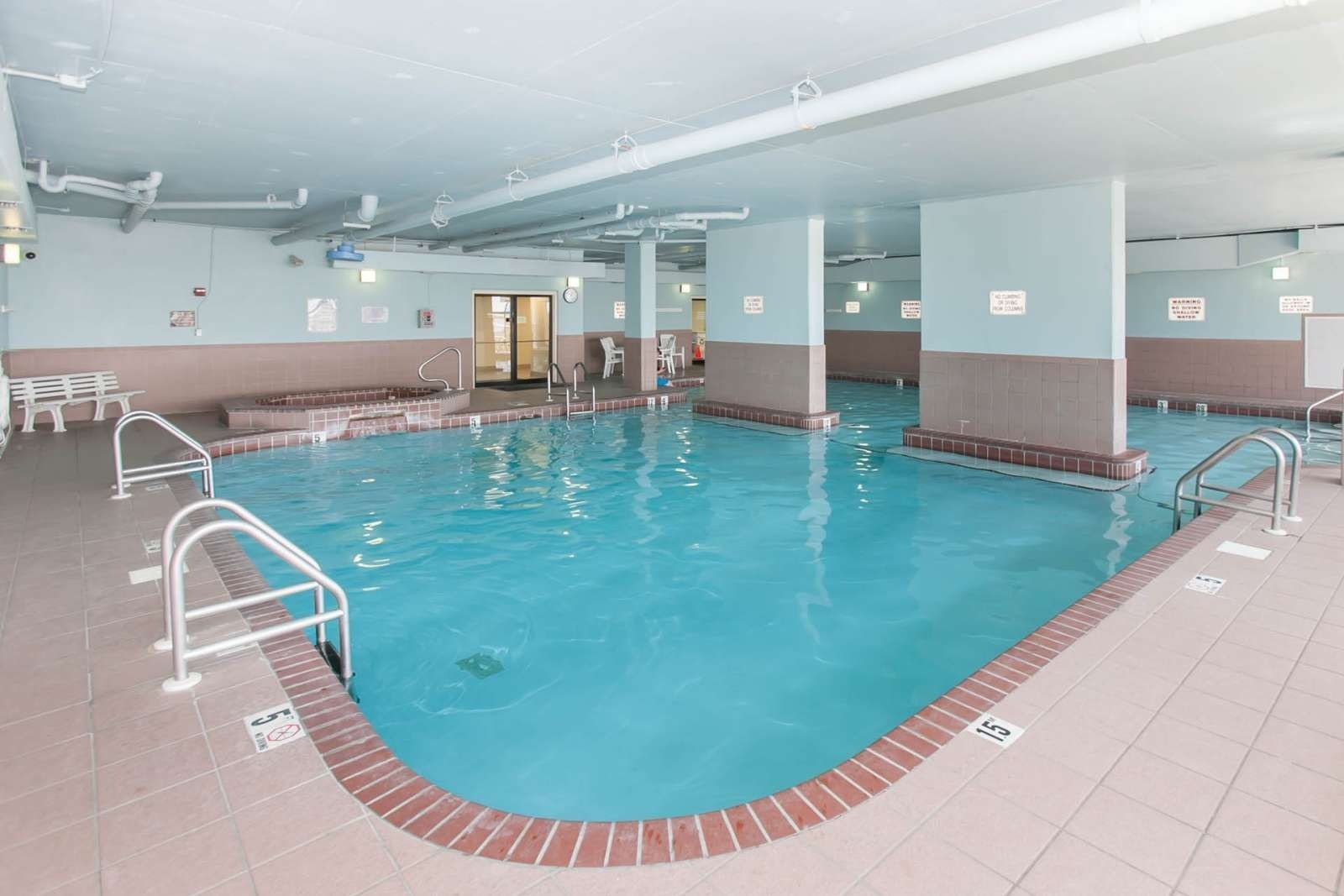 Indoor pool at Phoenix VI in Orange Beach, Alabama