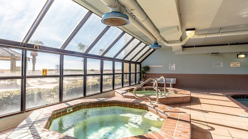 Indoor hot tub at Phoenix VII in Orange Beach, Alabama