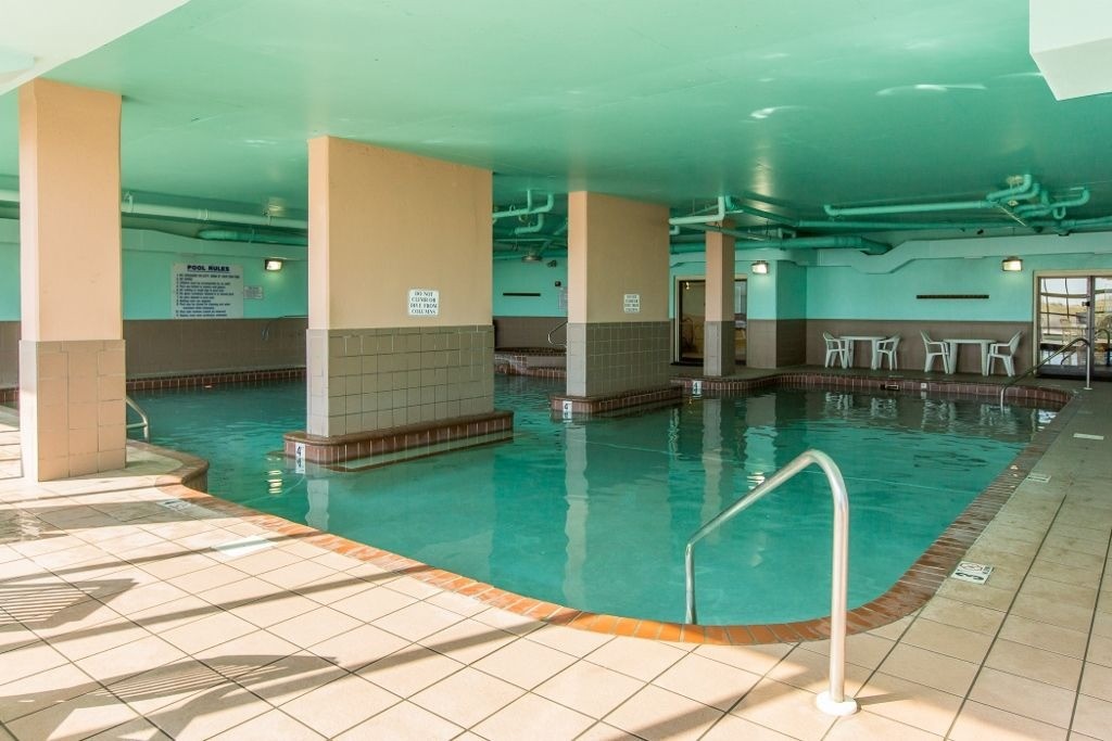 Indoor pool at Phoenix VII in Orange Beach, Alabama