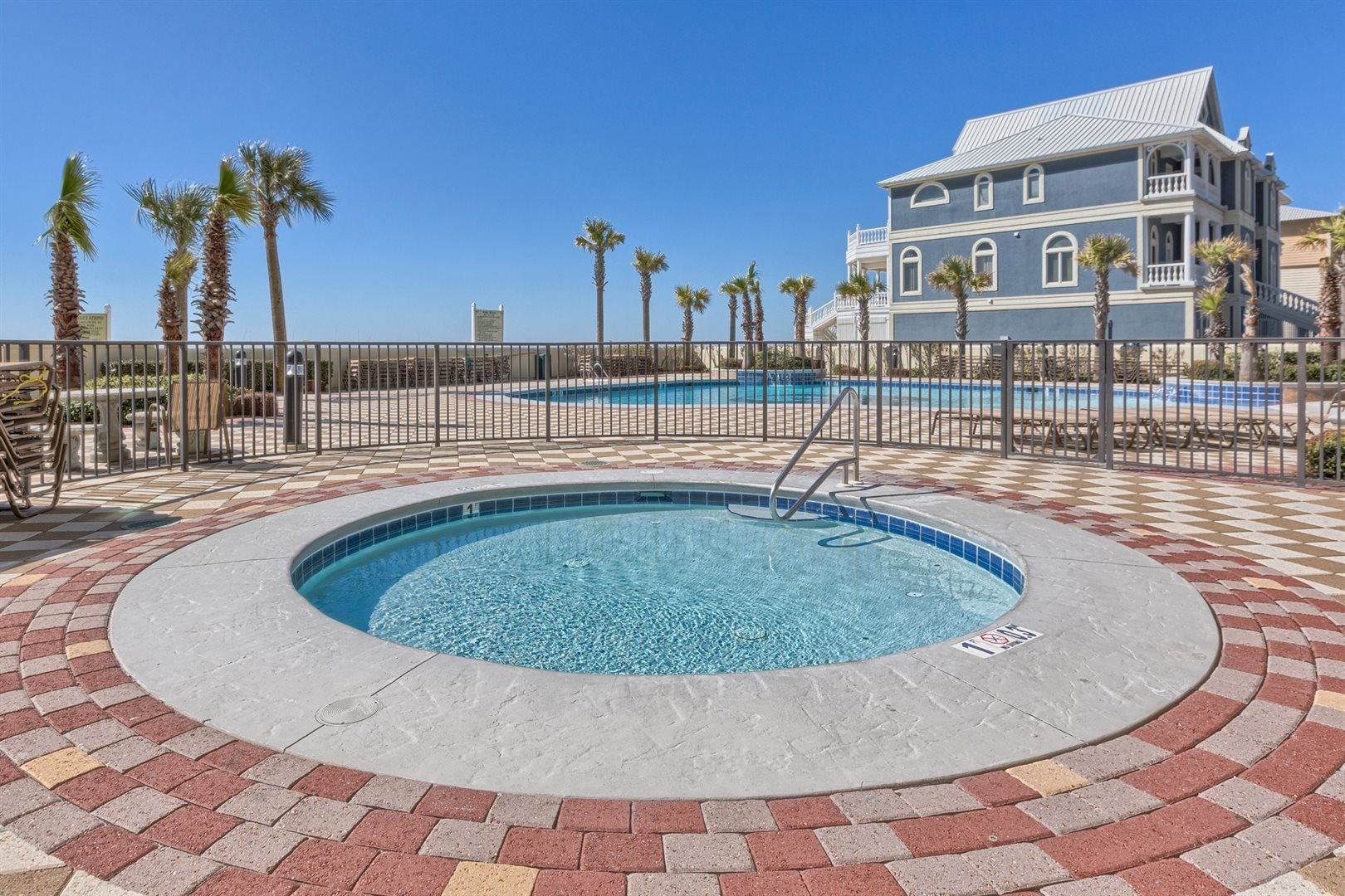 Outdoor pool at Phoenix West in Orange Beach, Alabama