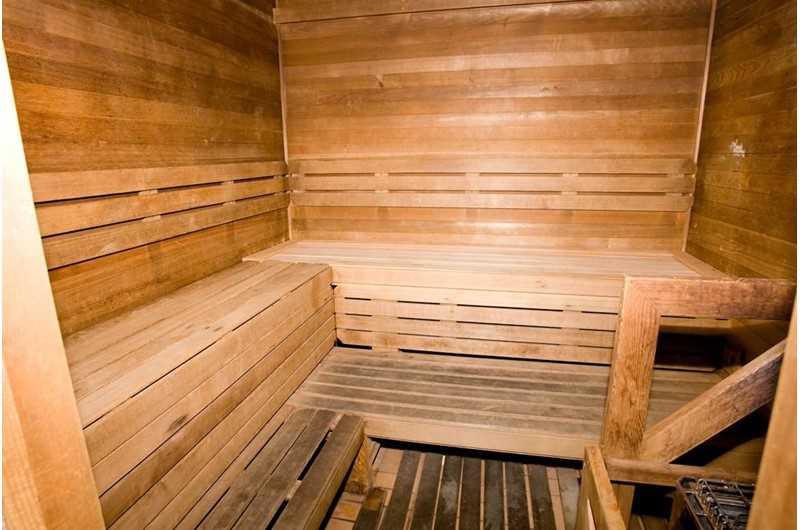 Sauna at Seaside Beach & Racquet Club in Orange Beach, Alabama