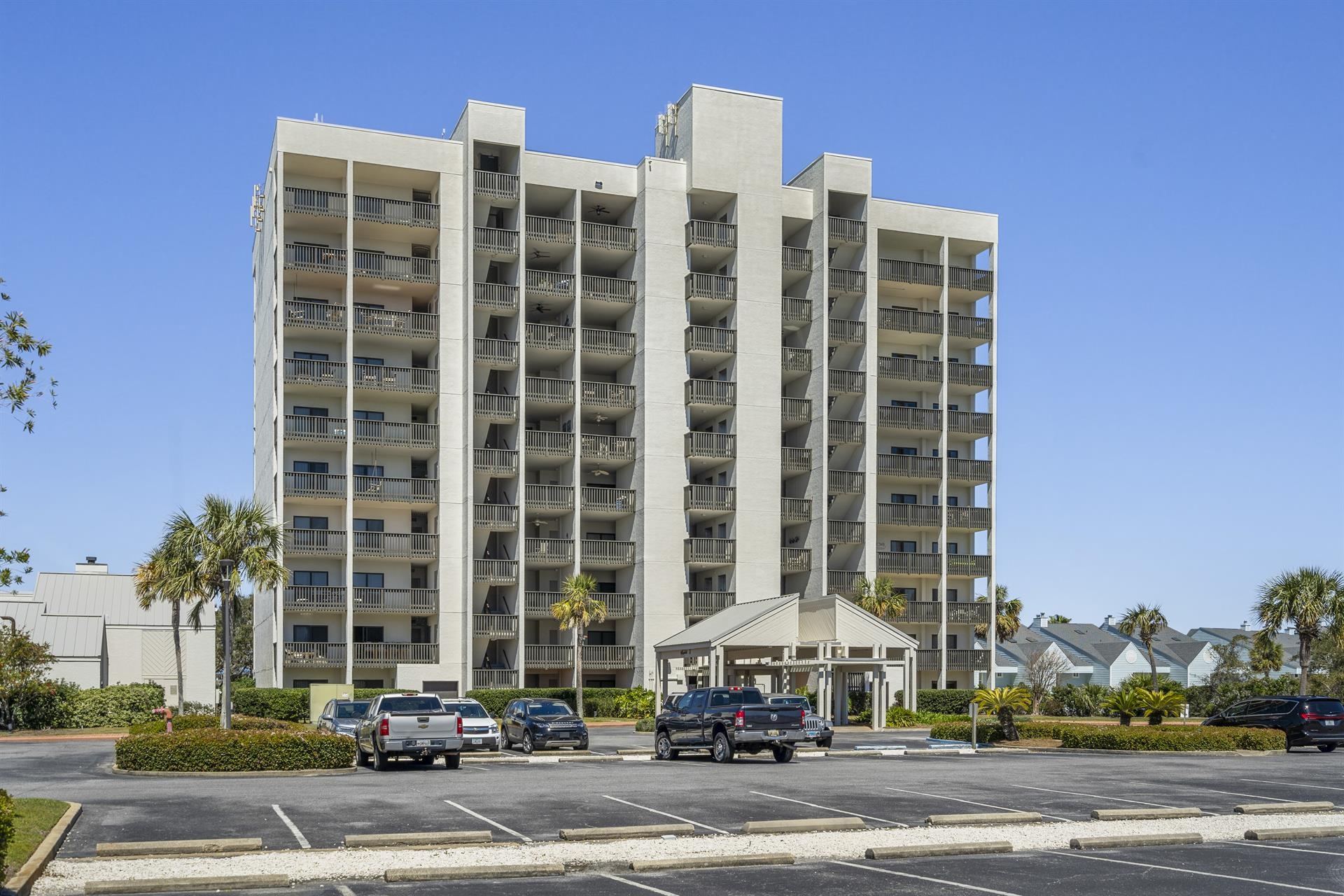 Shipwatch condo tower in Perdido Key, Florida