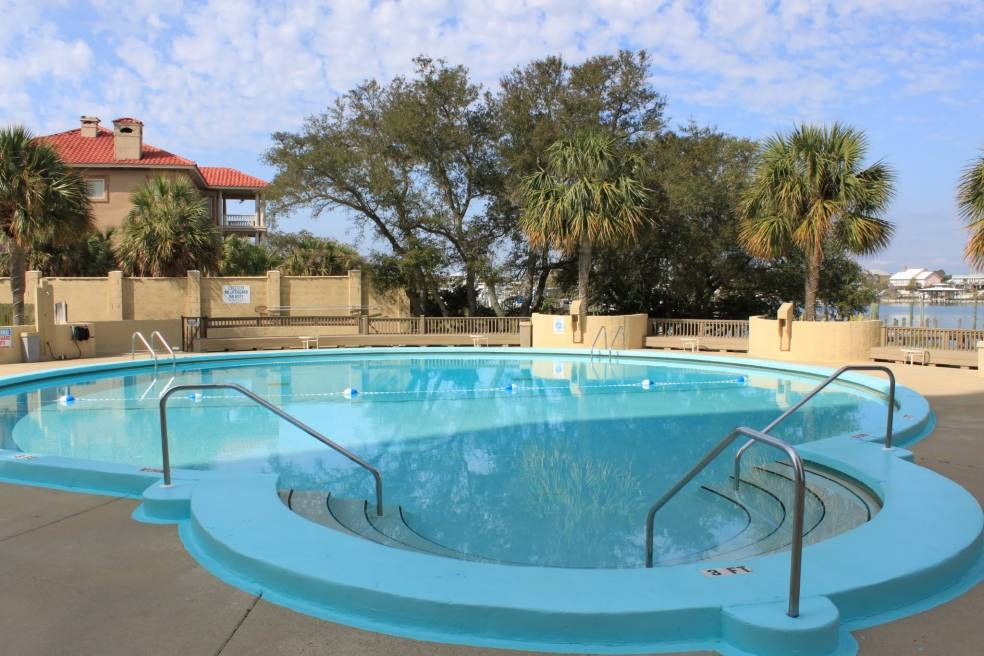 Outdoor pool at Shipwatch in Perdido Key, Florida